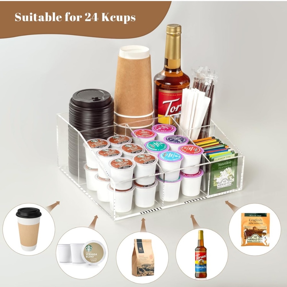 Coffe station organizer